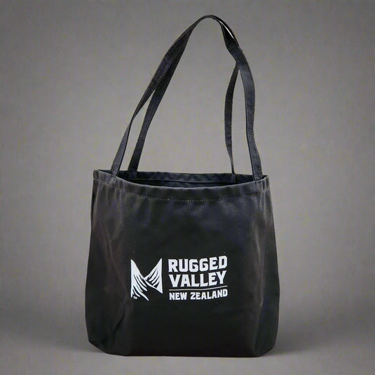 Rugged Valley Canvas Tote Bag