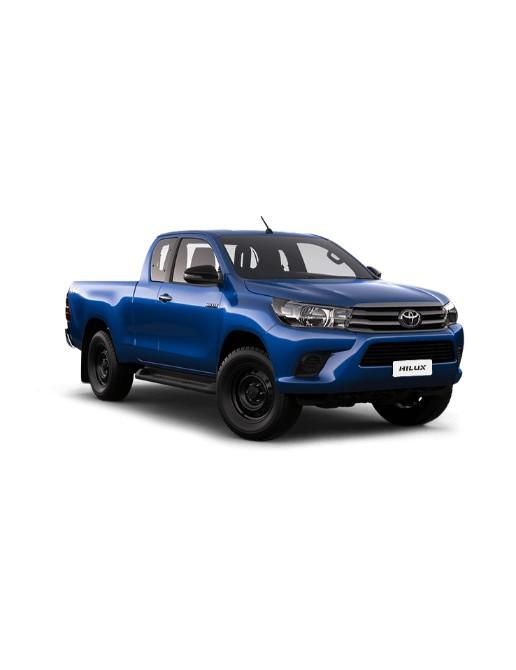Load image into Gallery viewer, blue toyota hilux double cab seat covers
