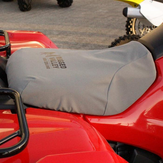 quad bike seat cover in heavy duty canvas