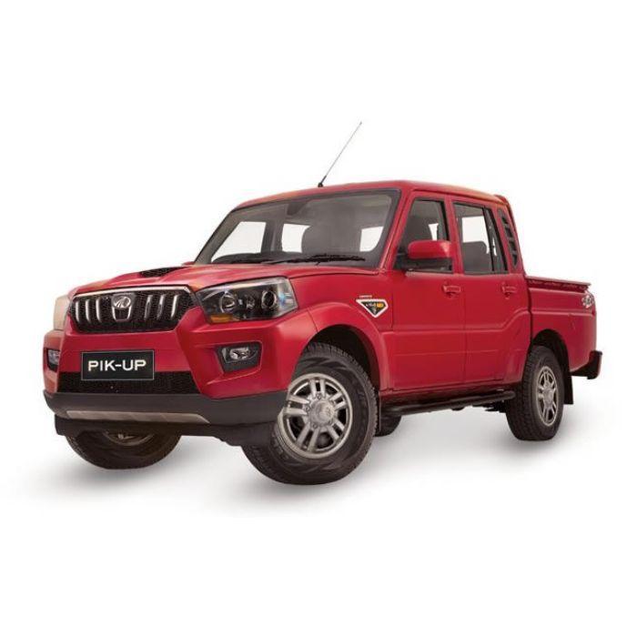 Load image into Gallery viewer, red mahindra pik-up double cab ute
