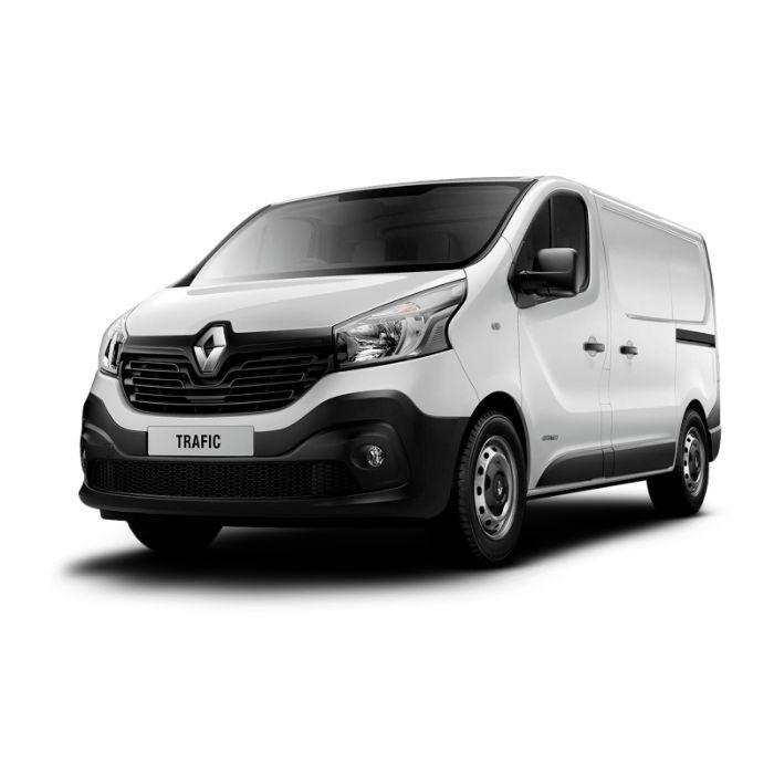 Load image into Gallery viewer, white renault trafic trader van
